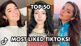 TOP 50 Most Liked TikToks of All Times! (December 2021)