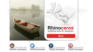 Rhino Tutorial for everyone : how to quickly boat in Rhinoceros.