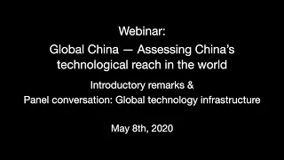 Global China — Assessing China's technological reach in the world: Part 1