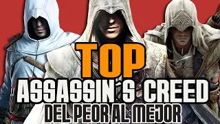 TOP: Assassin´S Creed - Del Peor al Mejor Juego de la Saga