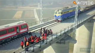 Как строили самый большой железнодорожный виадук в Китае