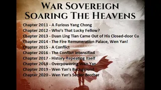 Chapters 2011-2020 War Sovereign Soaring The Heavens Audiobook