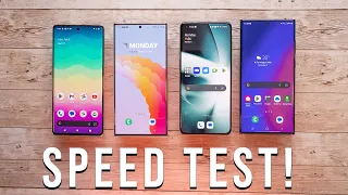 Galaxy S23 Ultra vs OnePlus 11 vs S22 Ultra vs Pixel 7 Pro // SPEED TEST!