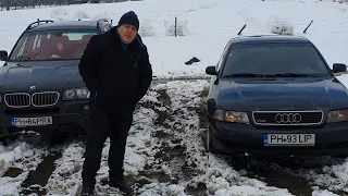 ‼️PROVOCARE MAXIMĂ‼️URMĂRIȚI INTREG VIDEO‼️AUDI 1.8 QUATTRO VS BMW X3 xDrive in snow‼️