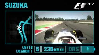 F1 2012 - Suzuka Onboard Hotlap