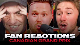 Fans Live Reactions to the 2023 Canadian Grand Prix