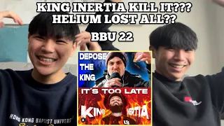 FIRST time Asian Twins React | KING INERTIA vs HELIUM | #bbu22 Top 16 | HELIUM Beatbox