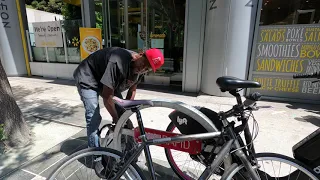 San Francisco bike thief caught red handed at #Target