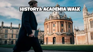 4k Wander through the Heart of Oxford: Enchanting Paths in the City Centre, Discovering It On Foot