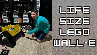 Building A Life Size Lego Wall-E (part3)