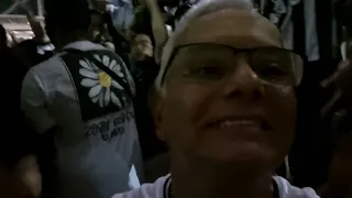 Festa da torcida Botafogo 3x0 Santos - Brasileirão 2022, saindo do Nilton Santos. 10/11/2022