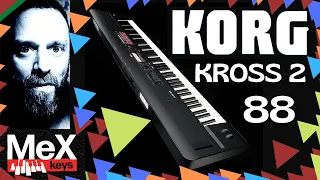 Korg Kross 2 88 by MeX (Subtitles)