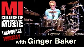 Ginger Baker Throwback Thursday From the MI Vault