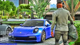 Burger King Job in GTA 5 Mods IRL|| LA REVO Let's Go to Work #3