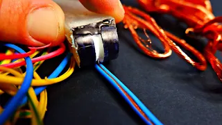 Extracting copper from wires is much easier with this tool. 2 best ideas