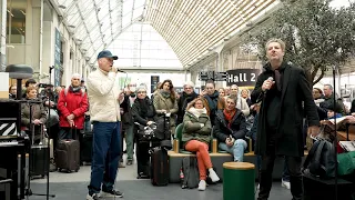 Gaëtan Roussel & Bertrand Belin - Promenade (Live à Gare de Lyon)