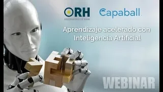 WEBINAR. Aprendizaje acelerado con la inteligencia artificial