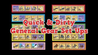 Azur Lane Quick & Dirty General Gear Setups