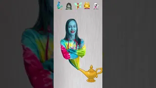 Emoji Challenge - Cartoon characters  | #shorts by Anna Kova