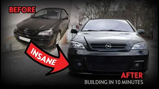 BUILDING a Astra Coupe in 10 MINUTES! | Insane rebuild Bertone