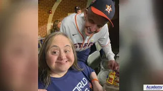 Mattress Mack shows true act of kindness to devoted Astros fan