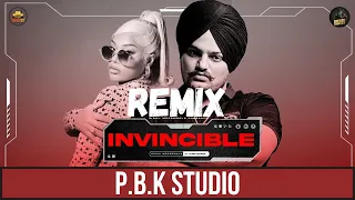 INVINCIBLE REMIX | Sidhu Moose Wala | Stefflon Don l Steel Bangelz | The Kidd | Ft. P.B.K Studio