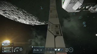 Space Engineers - artificial gravity works!