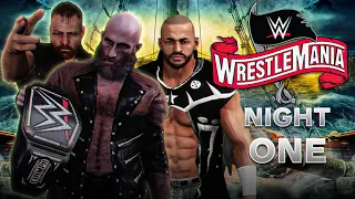 WWE WrestleMania - Night One - WWE 2K Universe Mode