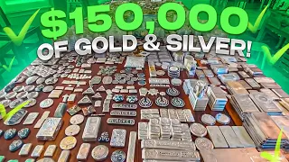 $119,000.00 Gold & Silver Full Stack! 5,300+ Ozt's WOW! #FullStack #Silver #Gold #Coin #Epic #Ag #Au