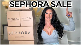 SEPHORA SPRING SALE HAUL ♡ | $1200 of viral makeup + it girl products from the Sephora Sale 2024