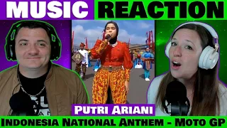 Putri Ariani - National Anthem Indonesia at MotoGP 2023 REACTION @putriarianiofficial