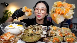 🦀살이 꽉~찬 레전드 간장게장 먹방🦀 Soy Sauce Marinated Raw Crab(Ganjang gejang)🦀カンジャンゲジャン Cua Ngâm Tương