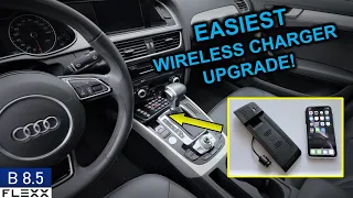 NO MORE MESSY WIRES! | Wireless Charger install Audi A4/S4/A5/S5