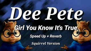 Girl you Know It's True🎧 [Music mix](Speed Up + Reverb) Squirrel Version