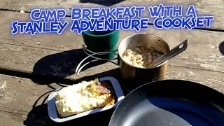 Biscuits and Gravy in a Stanley Adventure Cookset