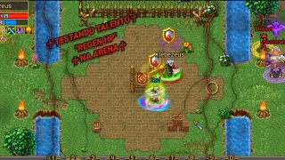 ♰Testando Talento♰ "Regen Hp🖤☠" Na Arena✌🏻🖤(Warspear Online)