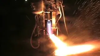 Liquid oxygen and alcohol rocket engine 2005/10/22