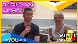 Eurovision 2024 | ESCUnited Interview with Mustii (Belgium)