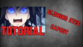 HOW TO MAKE GLOWING EYES IN CAPCUT FOR FREE||FREE ON IOS, ANDROID, TABLET, AND COMPUTER!