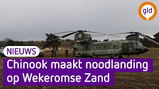 Chinook maakt voorzorgslanding door technische storing