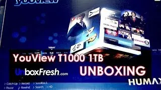 Unboxing - Humax DTR-T1000 / DTR-T1010 YouView Digital TV Recorder (1TB)