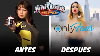 Power Rangers SPD antes y despues