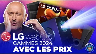 LG : Gammes TV/Audio 2024 Avec PRIX (BONUS : Mise à Jour WebOS 23)