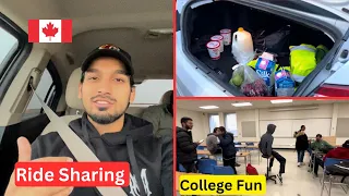 Calgary to Olds College by Ride Sharing | Fun at College | Yuvraj Sodhi