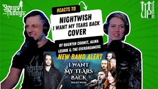 NEW BAND ALERT! Nightwish I want my tears back Cover by Quentin Cornet REACTION by Songs and Thongs