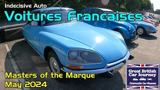 Voitures Françaises - Masters of the Marque (French Car Day) at Great British Car Journey 2024