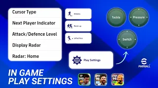 All the In-Game Play Settings You Must Know! (Classic Control) - efootball 2023