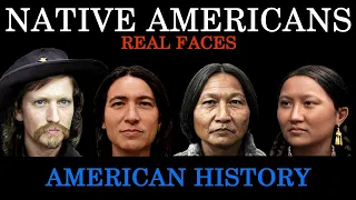 Native American History - Real Faces-Sitting Bull-Battle of the Little Bighorn-Custer - Crazy Horse