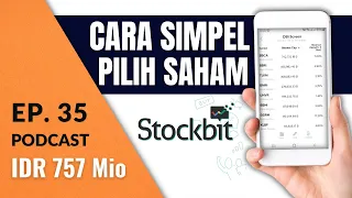 Review STOCK SCREENING Stockbit: Cara Pilih Saham Terbaik | Podcast DBI Ep. 35