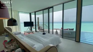 SO/ Maldives Resort Ocean Water Pool Villa Room Tour